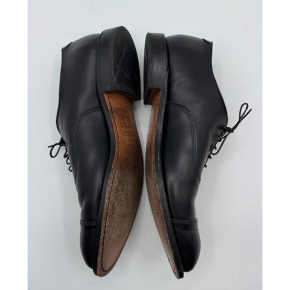 Allen Edmonds Mens Park Avenue Black Leather Lace-Up Oxfords Size 10.5 D - Picture 7 of 13